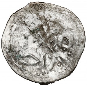 Litva, Vladimír Olgierdovič (1362-1394), denár (půlpenny) bez data, Kyjev