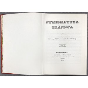 K. W. Stężyński-Bandtkie, Numismatyka Krajowa [reprint 1839/1988]