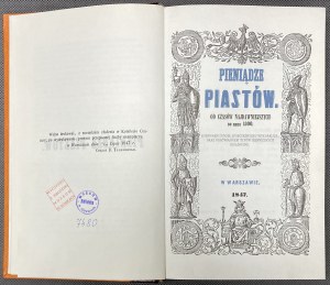 Stronczynski , Piast money from the earliest times to 1300 [reprint 1847/1967].