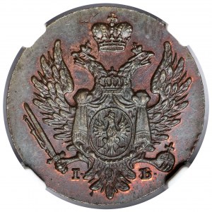1 polnischer Pfennig 1823 IB aus Kupfer... - neue Prägung Warschau - RARE