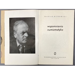 Erinnerungen an einen Numismatiker, Gumowski