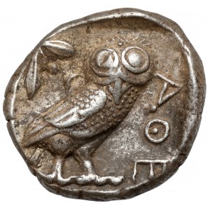 Griechenland, Attika, Athen, Tetradrachma (454-404 v. Chr.) - 'Eule'
