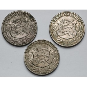 Estonsko, 2 krooni 1930 a 1932 - sada (2ks)