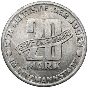 Ghetto Lodz, 20 marks 1943 - very rare