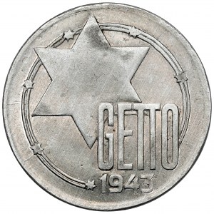Ghetto Lodž, 20 značiek 1943 - veľmi zriedkavé