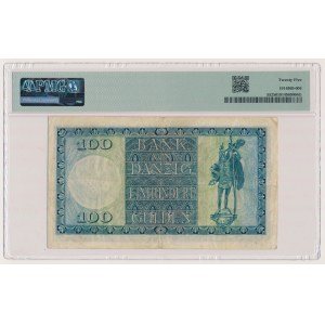 Danzig, 100 Gulden 1924 - Erstausgabe - hohe Seltenheit