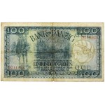 Danzig, 100 guldenov 1924 - prvá emisia - vysoká vzácnosť
