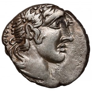 Roman Republic, C. Vibius C. f. Pansa (90 BC) AR Denarius