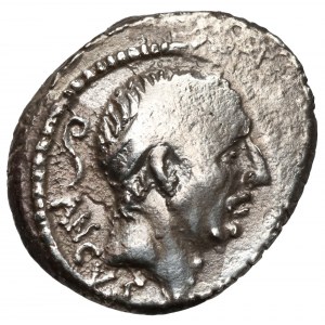 Republik, L. Marcius Philippus (56 v. Chr.) Denarius