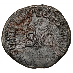 Caligula (37-41 n. Chr.) Ass - Posthume Ausgabe des Germanicus