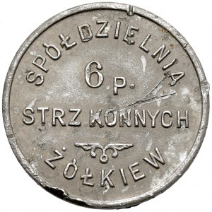 Żółkiew, 6. jízdní střelecký pluk - 1 zlatý