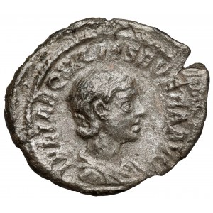 Aquilia Severa (220-222 n. Chr.) Denarius - selten