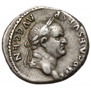 Vespasián (69-79 n. l.) Denár - SPQR - vzácný
