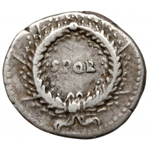 Vespasián (69-79 n. l.) Denár - SPQR - vzácny