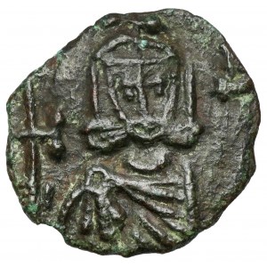 Byzancia, Konštantín V., Lev III. a Lev IV. (751-775 n. l.) 40 nummi, Syrakúzy