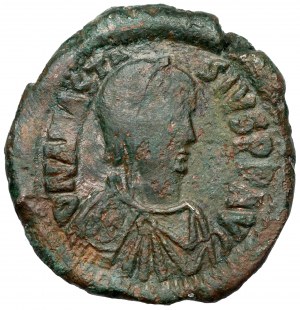 Bizancjum, Anastazjusz I (491-518 n.e.) Follis, Konstantynopol