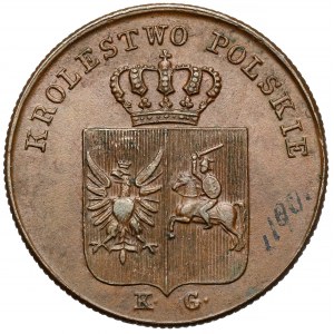 Novemberaufstand, 3 Pfennige 1831 KG