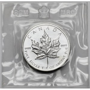 Kanada, 5 dolarów 1988 Liść klonu