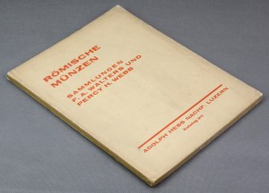 Offer catalog, Römische Münzen, Adolph Hess 211 - antique coins (1932)