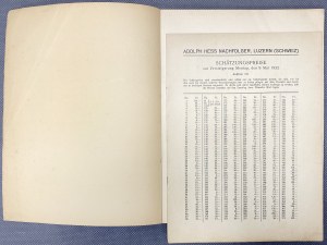 Offer catalog, Römische Münzen, Adolph Hess 211 - antique coins (1932)