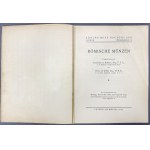 Katalog ofertowy, Römische Münzen, Adolph Hess 211 - monety antyczne (1932)