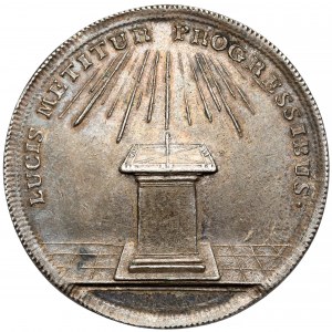 Německo, Prusko-Brandenburg, medaile bez data (1786-1797)-Švédská akademie věd
