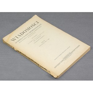 Numizmatické a archeologické správy, ročník XXI (1940-1948)