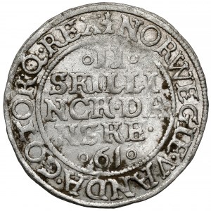 Denmark, Frederick II, 2 skilling 1561