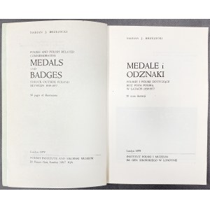 Medale i Odznaki Polskie... bite poza Polską 1939-1977, M. J. Brzezicki