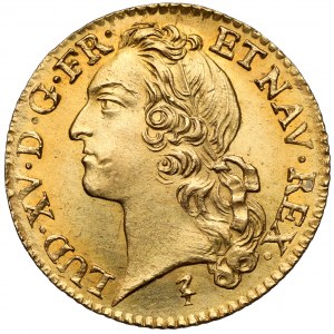 France, Louis XV, Louis d'Or 1749-W, Lille