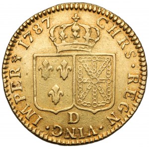 Francúzsko, Louis XVI, Louis d'Or 1787-D, Lyon