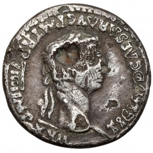 Claudius (41-54 n. Chr.) Denarius Subaeratus