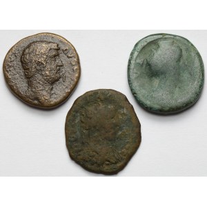 Římská říše, bronzy - sada (3ks)