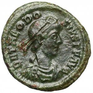 Theodosius I (379-395 AD) Follis, Siscia