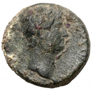 Hadrián (117-138 n. l.) Semis / Quadrant - vzácna nominálna hodnota