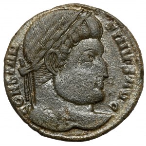 Constantine I the Great (306-337 AD) Follis, Trier - SARMATIA DEVICTA