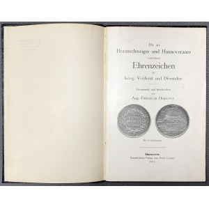 Die an Braunschweiger und Hannoveraner verliehenen Ehrenzeichen für Krieg, Verdienst und Dienstalter