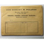 Bank Polski, 100 zł 1934 (36szt) - pakiet wraz z rachunkami i kopertą firmową