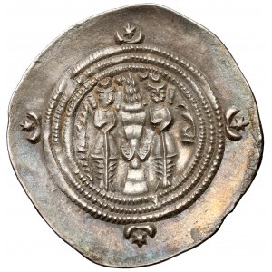 Sasanidzi, Khusro II (591-628 n.e.) Drachma