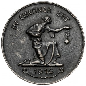 Deutschland, Medaille 1916 - In Eiserner Zeit