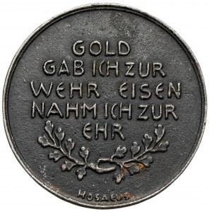 Deutschland, Medaille 1916 - In Eiserner Zeit