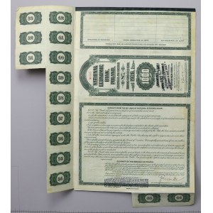 BGK, Fire Bond. Dollar for $1,000 1926