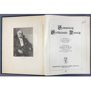 Sammlung Gieldzinski Danzig, Katalog aukcyjny 1912