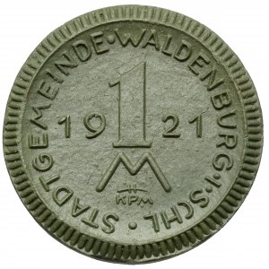 Waldenburg and Schl (Walbrzych) 1 mark 1921