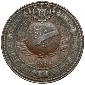 Belgie, medaile 1889 - Exposition Universelle D'Anvers