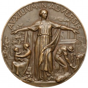 Italy, Medal 1938 - Auxilium in Adversis