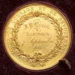 Belgien, GOLD Medaille 1833 - für die Rettung eines Mädchens aus einem Brunnen