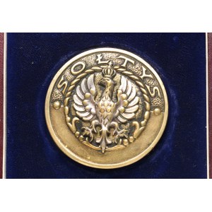 II RP, Badge of a Village Leader - Lopienski Brothers, Warsaw, Poland