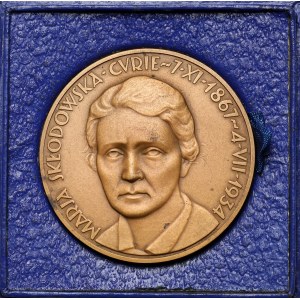 Medaille, Marie Skłodowska-Curie 1934