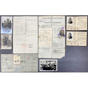 [STEFAN BORUC] Set of photographs and documents from 1935 to 1943